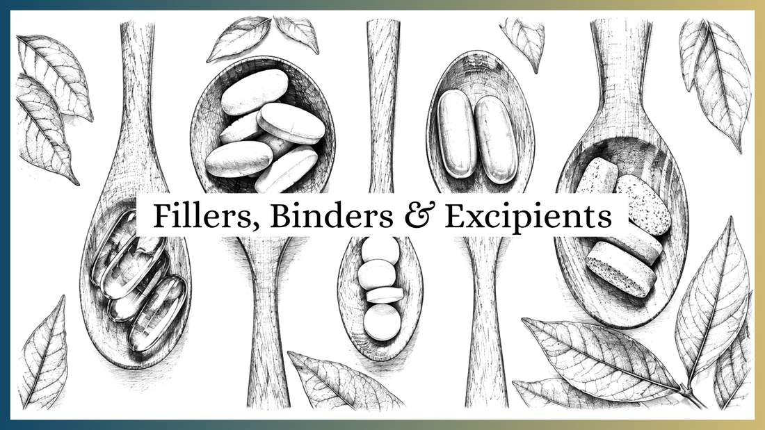 Fillers, Binders and Excipients in Supplements