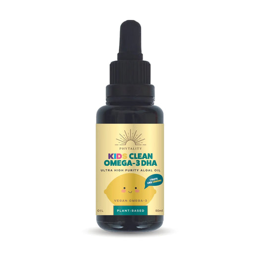 Kids Clean Omega-3 DHA Algae oil-50ml dropper bottle