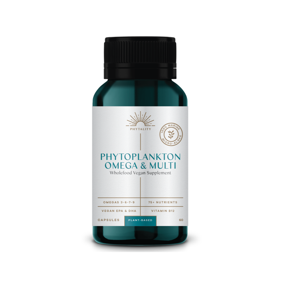 Phytoplankton 60 Veg. Capsules (500mg) Omega & Multi