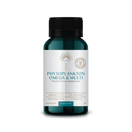 Phytoplankton 60 Veg. Capsules (500mg) Omega & Multi