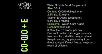 Mycell Inside CoQ10 + Vitamin E 30ml