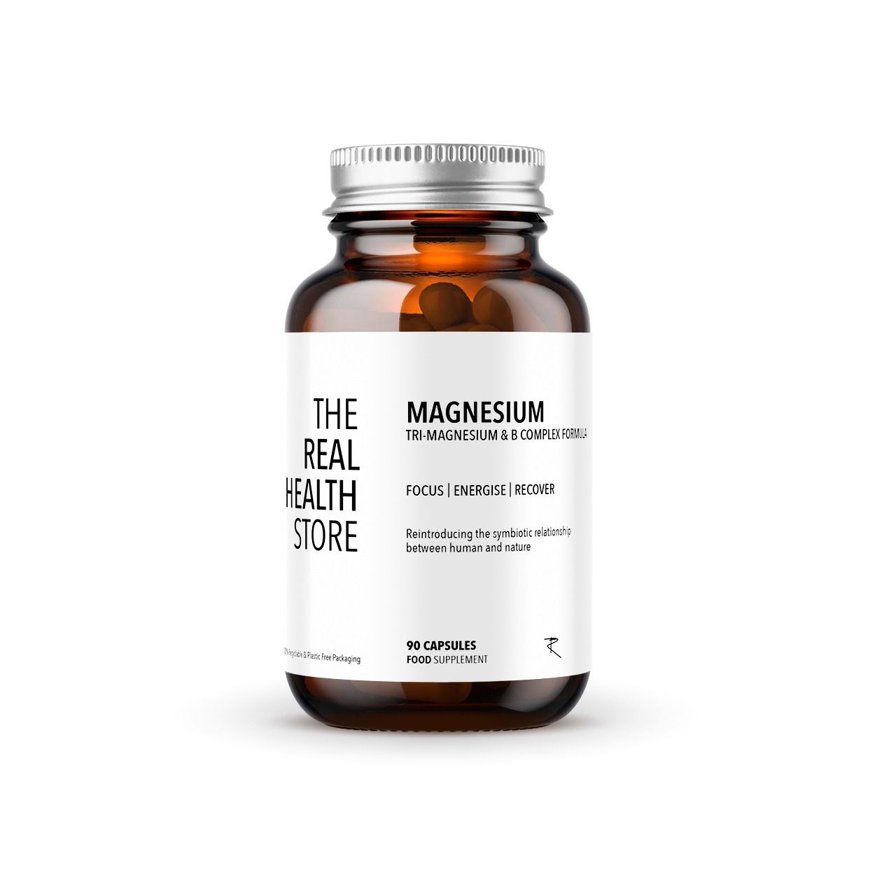Magnesium- und methyliertes B-Vitamin-Komplex-Formel (90 Kapseln)
