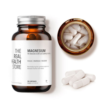 Magnesium- und methyliertes B-Vitamin-Komplex-Formel (90 Kapseln)